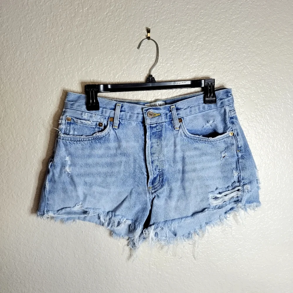 Agolde Parker Vintage Cut Off ShortIn Swapmeet Sz 28